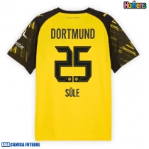 Camisa de Futebol Borussia Dortmund Niklas Sule #25 Equipamento Principal 2025-26 Manga Curta